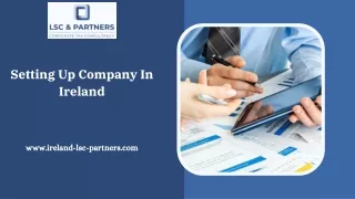 Setting Up Company In Ireland