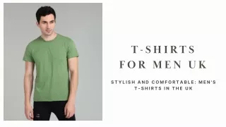 t shirts for men uk