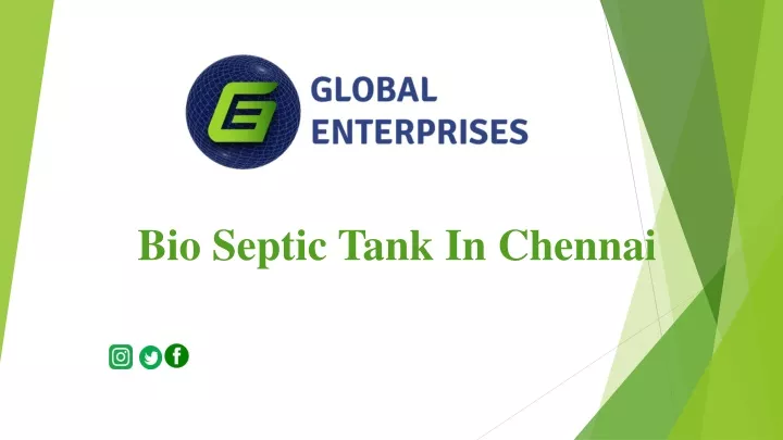 bio septic tank in chennai