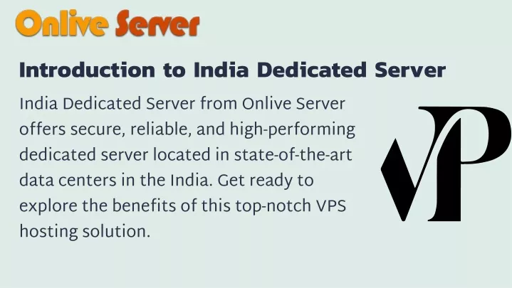 introduction to india dedicated server