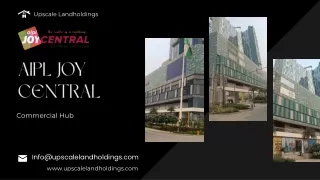AIPL Joy Central The Premium Office Commercial Property in Gurgaon