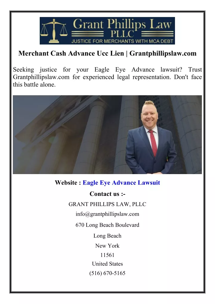 merchant cash advance ucc lien grantphillipslaw