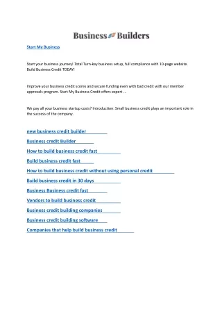 start my business
