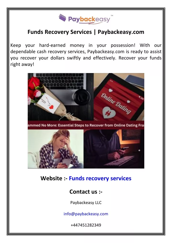 funds recovery services paybackeasy com