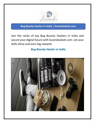 Bug Bounty Hacker In India  Suvendudash.com