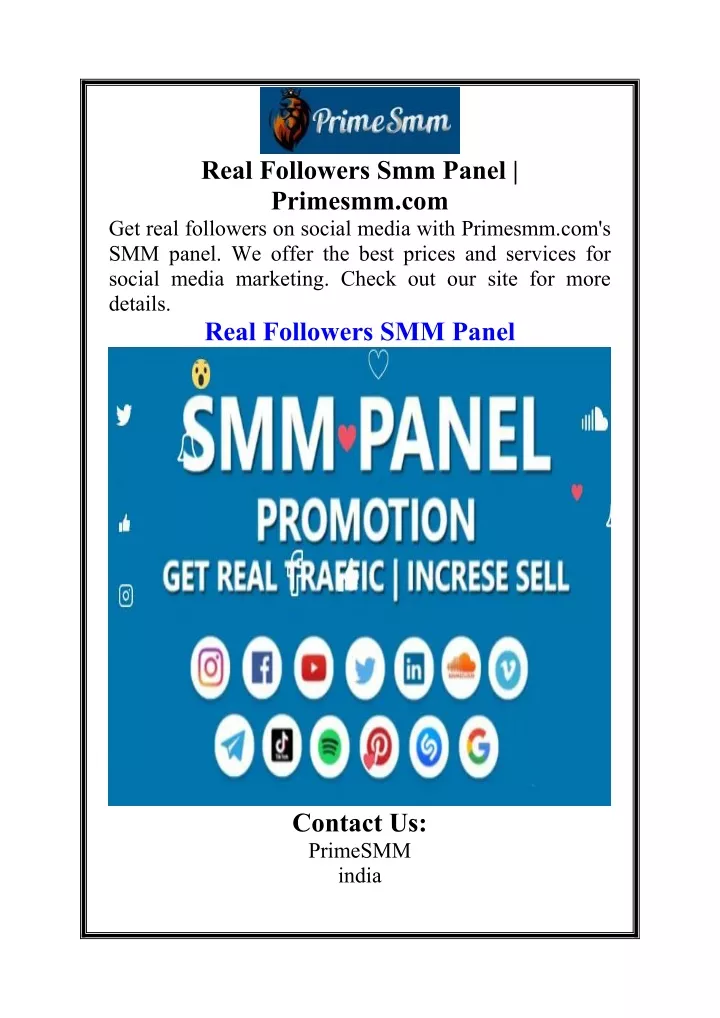 real followers smm panel primesmm com get real