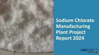 Sodium Chlorate Manufacturing Plant Project Report 2024