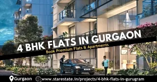 4 BHK Luxury Flats in Gurgaon | Price Starts @Rs. 70 Lakhs*
