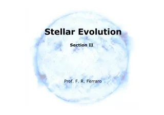 stellar evolution