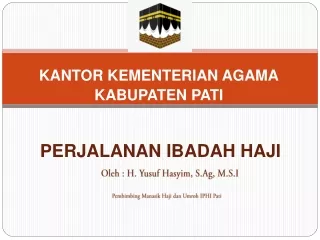 PEMANTAPAN JAMAAH HAJI