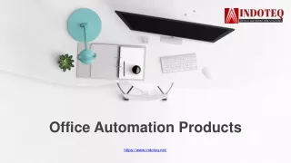 Office Automation Products - www.indoteq.net