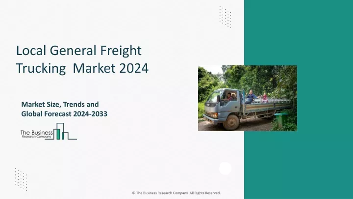 local general freight trucking market 2024