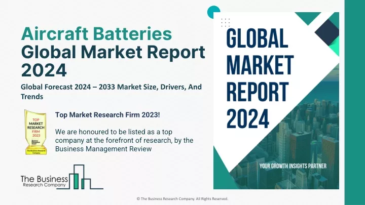 aircraft batteries global market report 2024