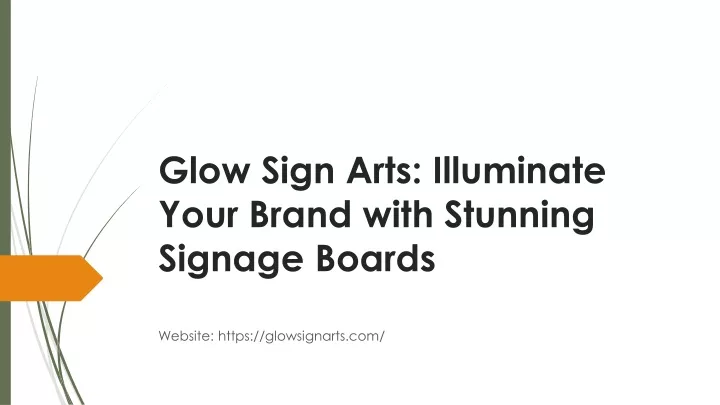 glow sign arts illuminate your brand with stunning signage boards