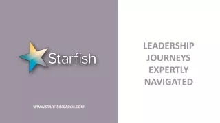 Welcome To Starfish Search – Executive Search Specialists