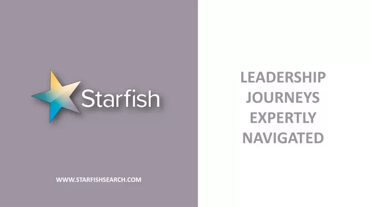 leadership journeys expertly navigated