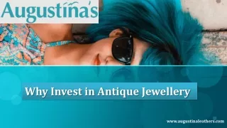 Why Invest in Antique Jewellery