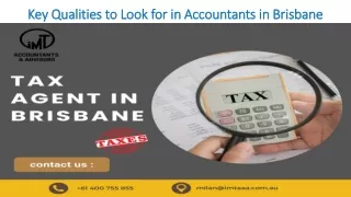 Key Qualities to Look for in Accountants in Brisbane