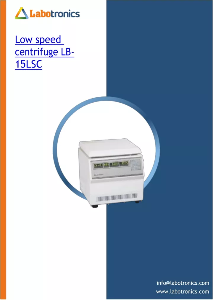 low speed centrifuge lb 15lsc