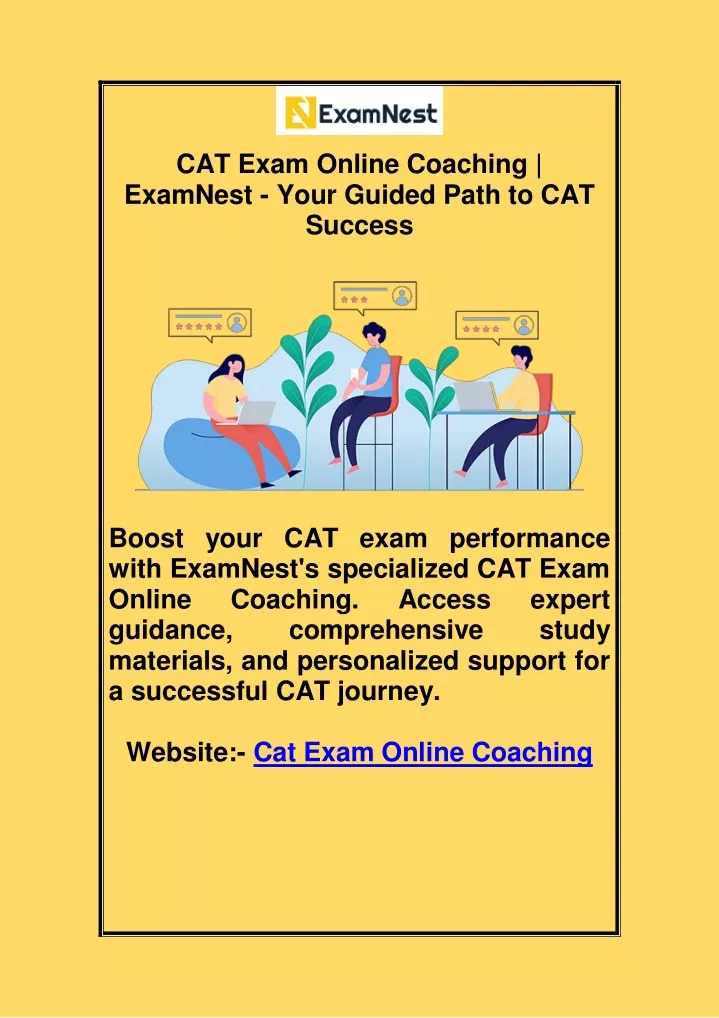 cat exam online coaching examnest your guided