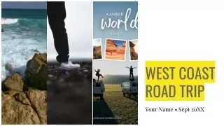 west coast road trip