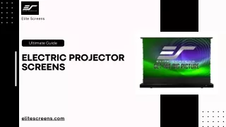 Electric Projector Screens