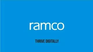 Ramco FMS Software Overview