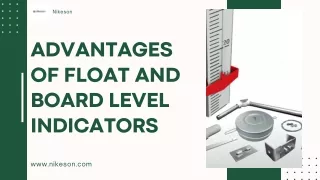 Advantages of Float and Board Level Indicators