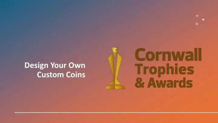 design your own custom coins