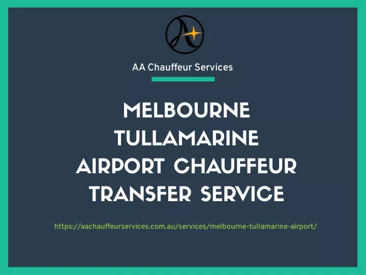 aa chauffeur services