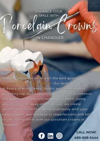 Enhance Your Smile with Porcelain Crowns in Chandler