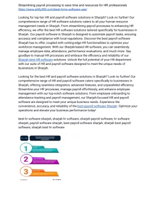 streamlining payroll processing to save time