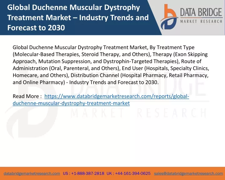 global duchenne muscular dystrophy treatment