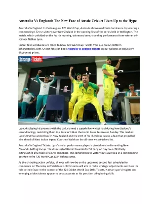 australia vs england the new face of aussie