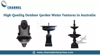 High-Quality Outdoor Garden Water Features in Australia