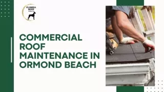 Commercial Roof Maintenance in Ormond Beach
