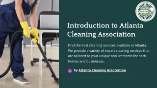 Professional Maid Services in Atlanta - Atlanta Cleaning Association