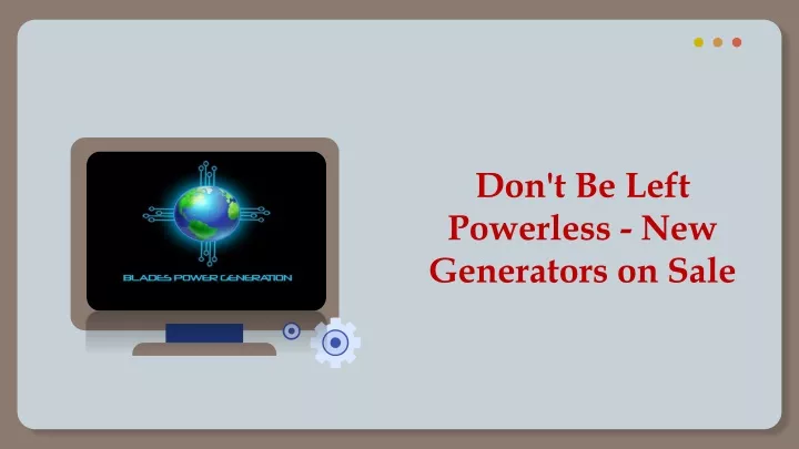 don t be left powerless new generators on sale