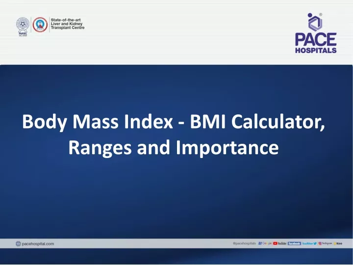 body mass index bmi calculator ranges