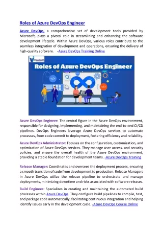 Azure DevOps Training In Ameerpet |  Azure DevOps Training