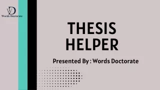 Thesis Helper in Los Angeles,USA (1)
