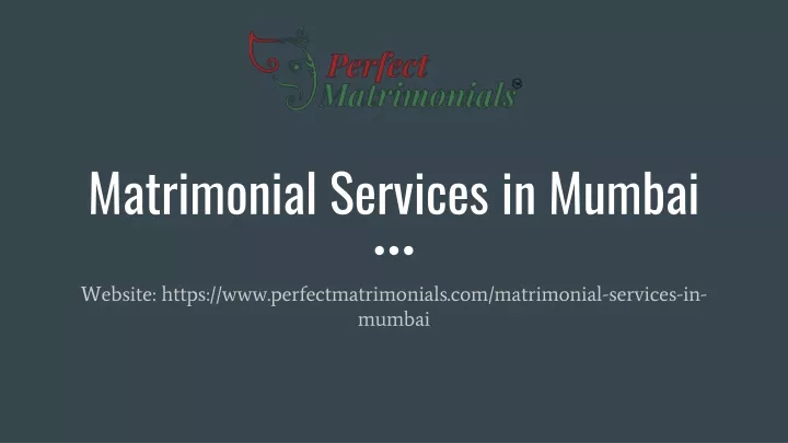 matrimonial services in mumbai