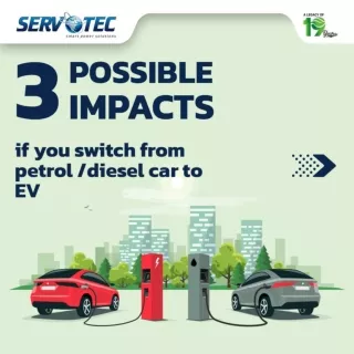 Impacts of EV over Petrol & Diesel Cars