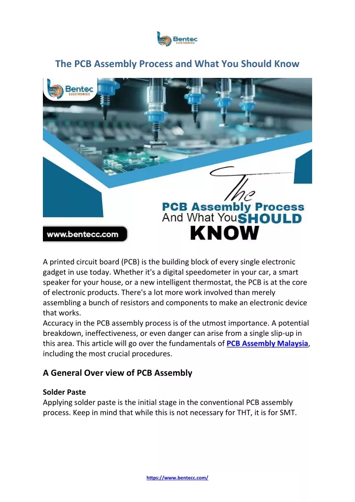 the pcb assembly process and what you should know