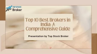 Top 10 Best Brokers in India: A Comprehensive Guide