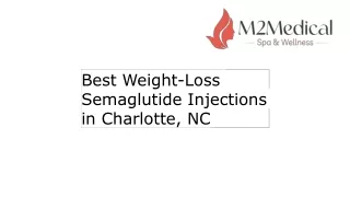 Best Weight-Loss Semaglutide Injections in Charlotte, NC 