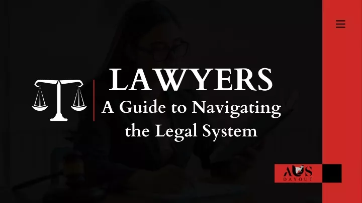lawyers a guide to navigating the legal system
