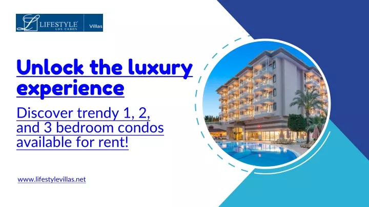 unlock the luxury experience