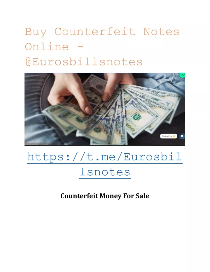 buy counterfeit notes online @eurosbillsnotes