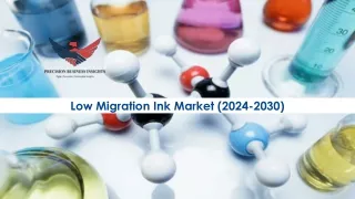 low migration ink market 2024 2030